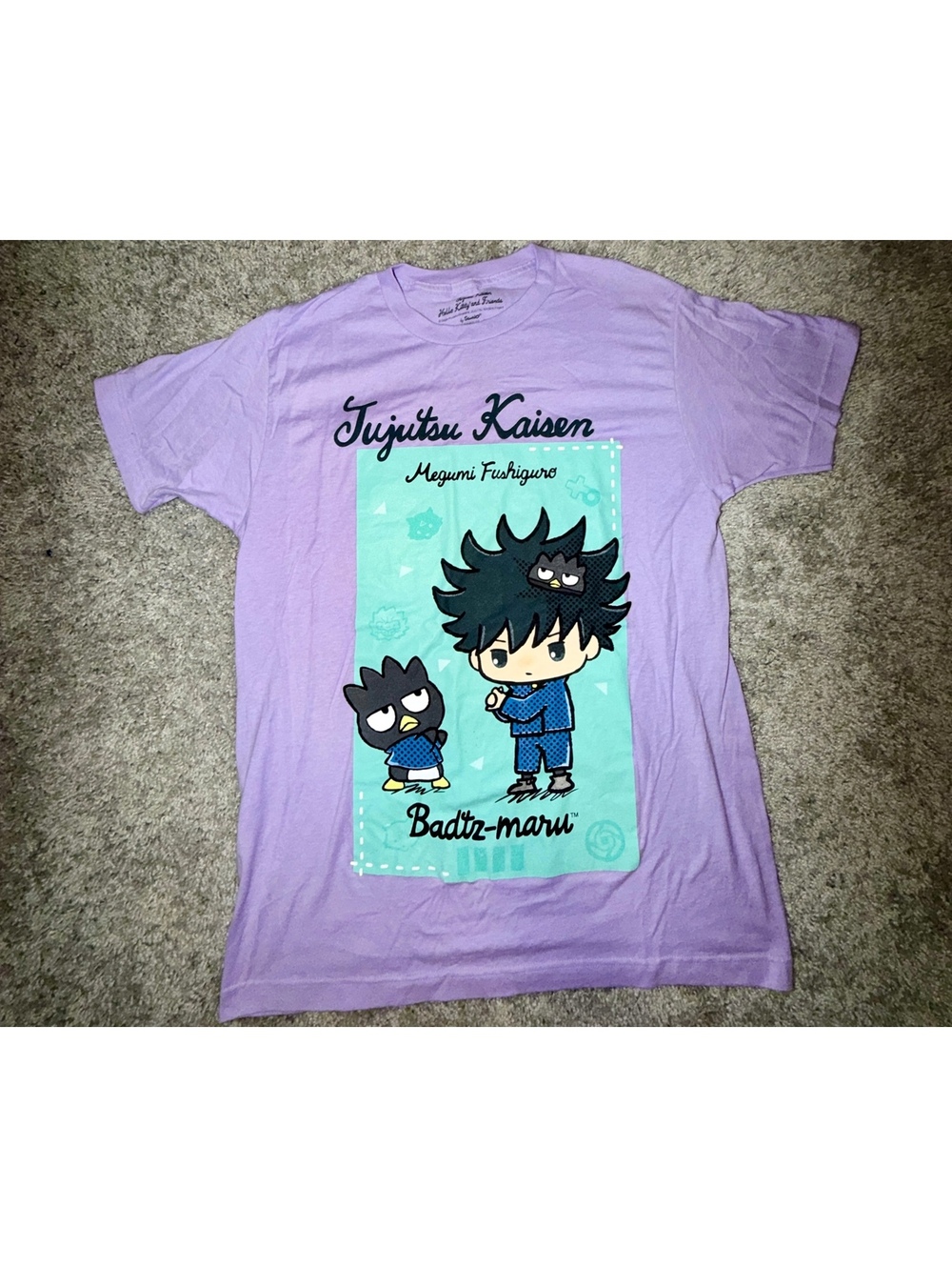 Sanrio Jujutsu Kaisen Megumi Fushiguro Badtz-maru  Medium